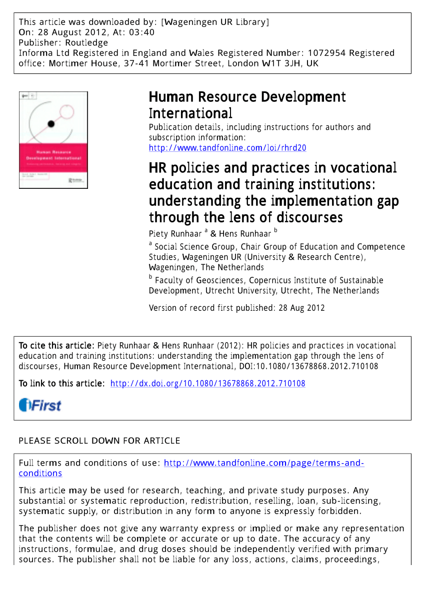 hr policies of microsoft pdf